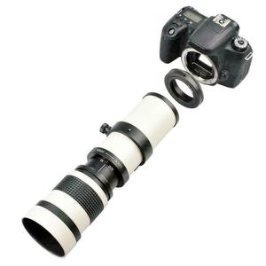 Lente de Zoom Superteleobjetivo MF Económico para Cámara, F/8.3-16, 420-800 mm, Montura T con Anillo Adaptador, Rosca para Filtro de 67 mm para Canon y <span class=keywords><strong>Nikon</strong></span> - Product Image 4