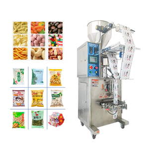 Machine d'emballage et de formage de sacs à haute vitesse pour céréales, pop-corn, riz, grains de café, granulés, snacks et biscuits, petite et automatique, haute performance - Product Image 1