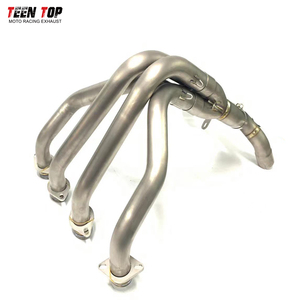 Tuyau d'échappement Z1000 en alliage de titane de taille de stock 2010 ~ 2021 <span class=keywords><strong>Z1000SX</strong></span> tuyau d'échappement 2010 ~ <span class=keywords><strong>2019</strong></span> Z1000 double échappement pour Kawasaki - Product Image 2