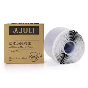 50mm Electrical Rubber Waterseal Mastic Tape For Insulating And Moisture Sealing