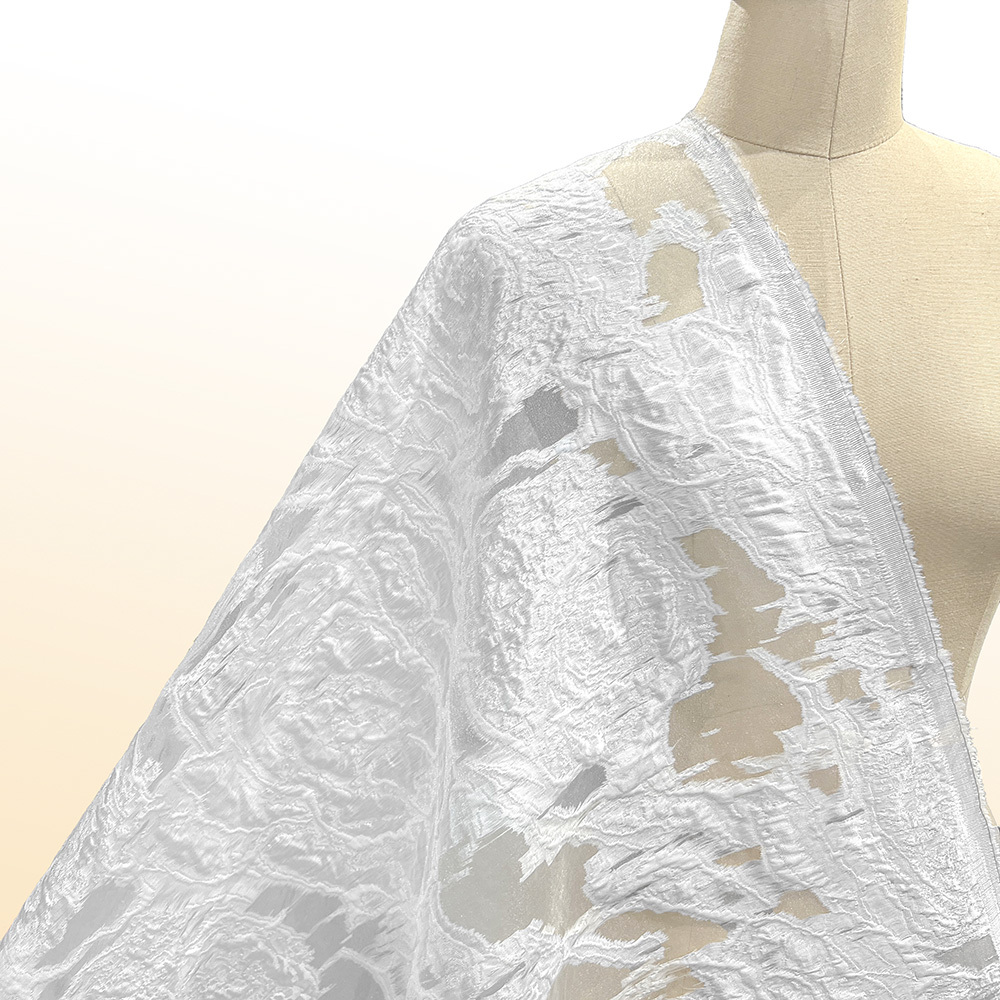 open lace back dress June Dress in White Mini Floral Brocade