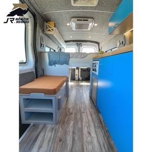 Trung quốc sản xuất chuyên nghiệp Mini Caravan Motorhome bốn bánh xe ngoài trời cắm trại off road Caravan - Product Image 5