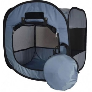 Tente de voyage pour chien pliable, intérieure/extérieure, échantillon gratuit, pour le camping et la randonnée, avec sac de transport - Product Image 1
