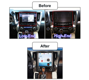 Krando 12.1 "Navigation de voiture de style Tesla pour <span class=keywords><strong>TOYOTA</strong></span> Alphard H30 2016 - 2021 Lexus LM unité principale Android sans fil <span class=keywords><strong>Apple</strong></span> <span class=keywords><strong>Carplay</strong></span> 5G - Product Image 4