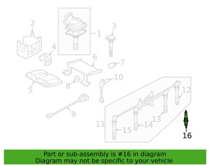 Pièces de véhicule lourdes d'origine haute performance, bougie d'allumage pour voiture chinoise, usage commercial - Product Image 4