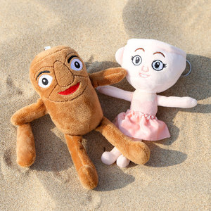 Nouveaux accessoires <span class=keywords><strong>en</strong></span> peluche, poupée Coffee Lady, porte-clés <span class=keywords><strong>en</strong></span> peluche humoristique, cadeau parfait pour les amis - Product Image 4