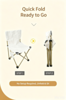 Ensemble table et chaises pliantes d'extérieur en acier carbone et tissu Oxford pour la pêche, les pique-niques, les barbecues, le camping et les stands de marché