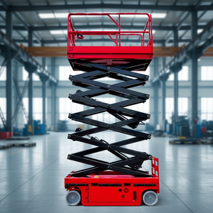 Plataforma Elevadora Eléctrica Pequeña Autopropulsada para Trabajo Aéreo en Fábricas y Talleres - Product Image 1