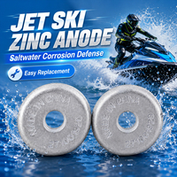 Bloc anti-corrosion en alliage de zinc pour moto, bateau, Sea Doo BRP RXP RXT GTI GTX