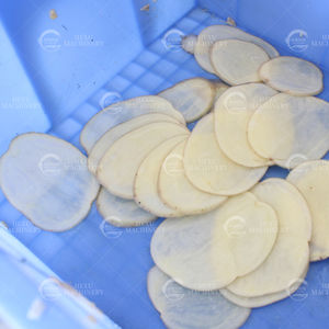 Coupe de chips de trancheuse de pommes de terre de grande capacité faisant la découpeuse de <span class=keywords><strong>concombre</strong></span> de prix de machine de puces de vague pour couper les concombres marinés - Product Image 6
