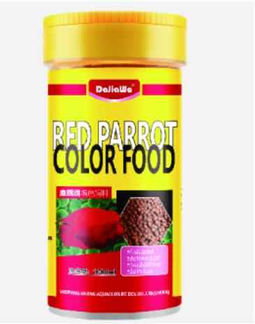 0EM&ODM High Quality KOI Fish Food Flowerhorn&Red Parrot Color Enhancing Food Aquarium Fish Feed Pet Food