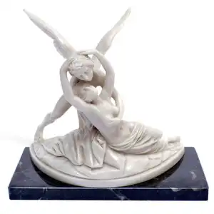 Shengye tamanho personalizado Europeu mármore nu anjo feminino escultura nu nu feminino masculino mármore decoração home escultura