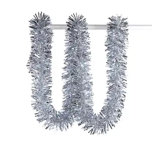 Noel/düğün dekorasyon 5cm yün üst çizgili garland madder