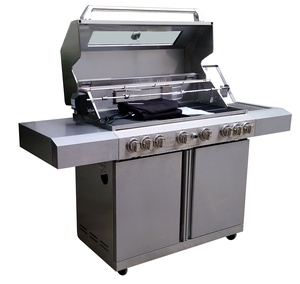 8 <strong>Burners</strong> BBQ, 46 Main <strong>Burners</strong>, 1 <strong>Side</strong> <strong>burner</strong> and 1 Infrared Rear <strong>burner</strong> - Product Image 3
