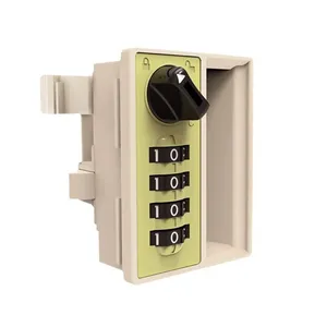 Furniture File 4 Digits Mechanical Keyless Combination Number Keylessl Locker Lock For Cabinet