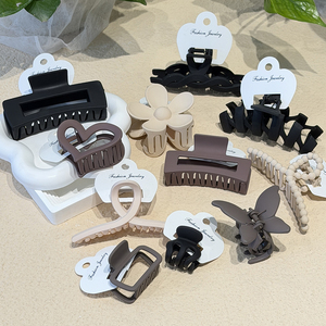 Meilleures ventes : Ensemble de 11 pinces à cheveux mates pour femmes, pinces à cheveux robustes, pinces à cheveux papillon, pinces à cheveux florales, petites et grandes - Product Image 2