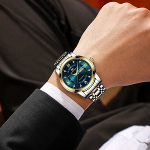 VA VOOM 2394 Hannah <span class=keywords><strong>Martin</strong></span> Reloj de cuarzo de estilo para hombre de bajo precio Nueva tendencia Reloj de pulsera de mano luminoso impermeable para hombres <span class=keywords><strong>Relojes</strong></span> - Product Image 4