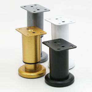 Gambe di Supporto Regolabili in Altezza in Alluminio Moderno Resistente 8/12/18/25/42/72cm per Mobili da Cucina, Divani e Tavoli da Pranzo - Product Image 1