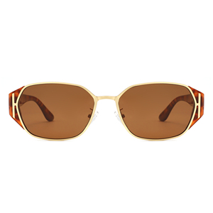 <strong>Korean</strong> Style New Arrive Trendy High Quality Vintage Classic Brown Lenses Shades Custom Logo Square Wholesale Sun <strong>Glasses</strong> - Product Image 4