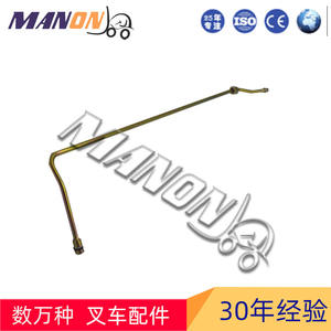 Tuyau d'huile hydraulique Manon 1844401411, diamètre intérieur de 1 pouce, pour pièces du système de transmission des chariots élévateurs Linde, raccord en acier en forme de coude - Product Image 2