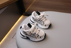 Scarpe da ginnastica per bambini primavera autunno, stile basket, per maschi e femmine, in rete morbida e traspirante - Product Image 5