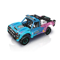 Nouvelle voiture de construction série Trophy Truck Climbing avec suspension pneumatique 18040, jouet de construction, cadeau