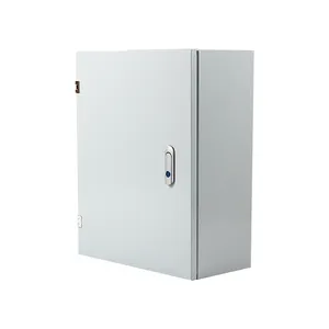 Boîte en métal de jonction de compteur de boîtier électrique en aluminium d'acier inoxydable de tôle imperméable extérieure