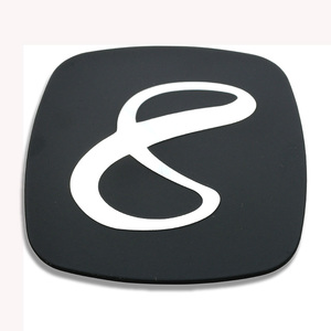 Etichette Metalliche Personalizzate Rotonde con Taglio CNC, Motivo CD, Anodizzazione, Logo 3D in Rilievo, Targhette Decorative per Cuffie, Etichette di Marca - Product Image 6