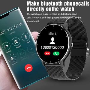 Montre connectée, fréquence cardiaque, pression artérielle, suivi du sommeil, bracelet intelligent Tiktok ZL02D, bracelet en silicone étanche pour toutes les montres connectées - Product Image 2