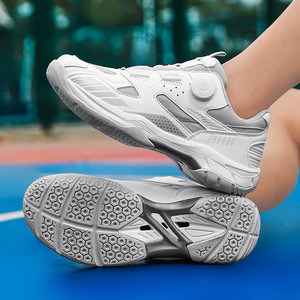 Calzado Deportivo para Parejas, Transpirable, para las Cuatro Estaciones, Especial para Jugar al <span class=keywords><strong>Tenis</strong></span> y Bádminton, con Absorción de Impactos y Resistente al Desgaste para <span class=keywords><strong>Mujer</strong></span> - Product Image 4