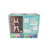Boîtes cadeaux élégantes en carton ondulé biodégradable, réutilisables et recyclables, avec dorure offset, personnalisables, pelliculage mat et paillettes