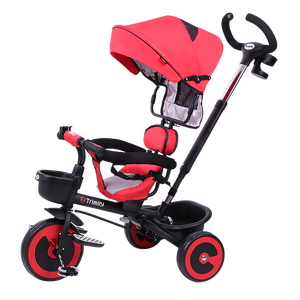 Trimily T3084 en 1 tricycle multifonctionnel rotatif et pliable pour enfants tricycle pour enfants <span class=keywords><strong>poussette</strong></span> tricycle pour enfants avec auvent et barre de poussée - Product Image 2