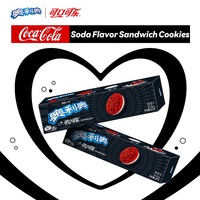 Vente de gros Nouveau Coca-Cola Oreo Joint Biscuits Snacks 97g Cola Biscuits sandwich aromatisés au cola