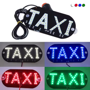 Luz de <span class=keywords><strong>Taxi</strong></span> de alta calidad, 12V, LED, indicador de cabina de <span class=keywords><strong>Taxi</strong></span> para coche, marca de ahorro de energía, lámpara de larga duración, señal de parabrisas, lámpara de parabrisas - Product Image 2