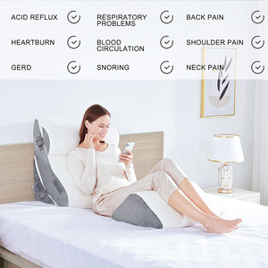 Du Babo Wedge-Shaped <b>Pillow</b> Memory Foam 18.5x12.2 Inch Ergonomic Back Support For Bed Rest And Reading - Product Image 4