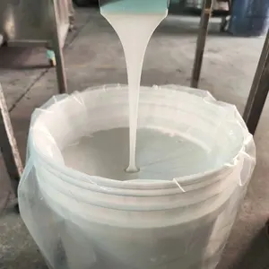 RTV2 fabricante de silicone líquido na China fornece molde de silicone macio para fazer borracha adequado para moldes de concreto 20 Shore A