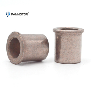 Casquillo de montaje de motor eléctrico de latón de hierro sin aceite pulido fundido, bujes con bridas, producto lubricante para uso doméstico - Product Image 1