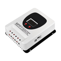 Contrôleur de charge MPPT GCSOAR TD2510S 2026 50A avec écran LCD, prend en charge 10A-60A, plusieurs types de batteries, tension PV max 100V, fonctionnement 24H