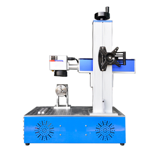 ระบบเลเซอร์ไฟเบอร์แกนหมุน CNC 3 มิติ ใช้งานง่าย กำลังไฟ 20W/30W/50W ระบายความร้อนด้วยน้ำและอากาศ รองรับไฟล์ DXF/PLT แบบตั้งโต๊ะ พกพาสะดวก - Product Image 2