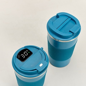 Taza de café inteligente vaso LED temperatura aislado al vacío de acero inoxidable para viaje portátil 380Ml 500ml botella de agua taza de regalo - Product Image 3