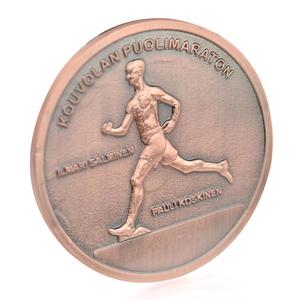 Pièces <span class=keywords><strong>de</strong></span> monnaie antiques en or et Bronze, vue artistique, personnalisable, ancienne pièce <span class=keywords><strong>de</strong></span> monnaie indienne en métal - Product Image 5