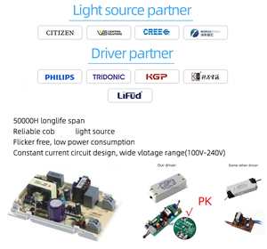 Système d'éclairage sur rail à Led Cob, nouveau Design, lumière Spot, 20w, 30w, 40w, <span class=keywords><strong>2021</strong></span> K-2700K, 5000 - Product Image 4