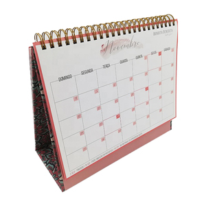 <span class=keywords><strong>Calendario</strong></span> de escritorio de pie triangular de cartón plegable, con alambre O encuadernación, <span class=keywords><strong>2022</strong></span> - Product Image 1