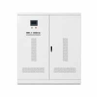 Stabilisateur de tension triphasé SBW 380V AC automatique AVR à enroulement en cuivre 200KVA 300kVA 500KVA 800KVA Haute efficacité 0.98 50/60Hz