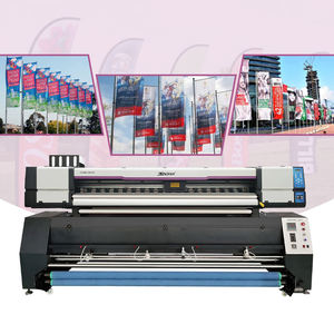 I3200 1.8m横幅喷墨打印机旗帜编织广告工业热升华织物印花机带I3200双头 - Product Image 4