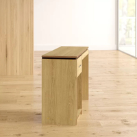 Bureau d'écriture pour étudiant, mobilier de maison, bureau d'ordinateur en bois pour jeux vidéo, idéal pour l'école, le bureau ou la chambre.