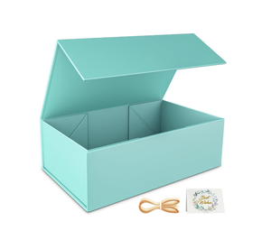 Hộp quà tặng cho khách đám cưới túi màu đen Spa cà phê Mỹ phẩm đặt Mini sang trọng cao cấp bao bì tốt nghiệp đồ trang sức EID Hộp quà tặng - Product Image 1