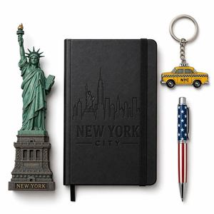 Set de Regalo de Recuerdos Turísticos de Ámsterdam: Figura de Resina de Molino de Viento, Cuaderno de Tulipanes, Llavero, Bolígrafo, Diseño Personalizado, Recuerdo de Viaje Holandés - Product Image 3