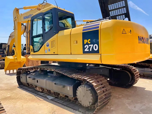 Excavatrice Komatsu PC270 d'occasion importée du Japon, excavatrice sur chenilles hydraulique Komatsu PC270LC en stock, prix compétitif - Product Image 2