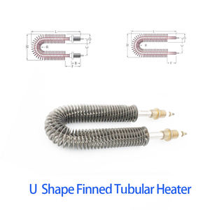 उल प्रमाणीकरण बिजली Finned ट्यूबलर हीटर यू के आकार का Finned हीटिंग तत्व लोड बैंक - Product Image 5